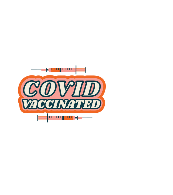 Vaccin Covid model negru pe tricou