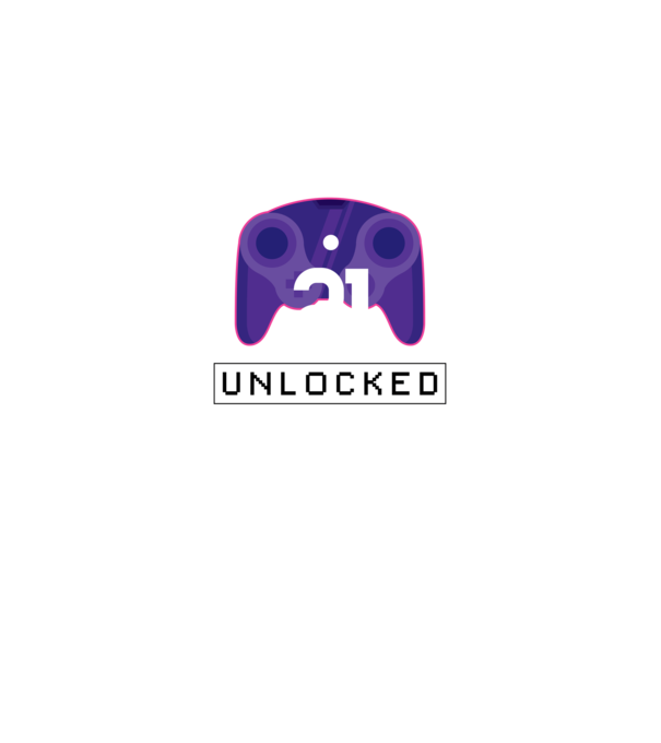 Level 21 Unlocked Gamer Birthday model negru pe tricou
