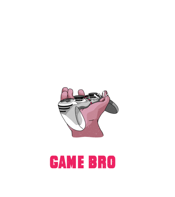 Do You Even Game Bro? model negru pe tricou