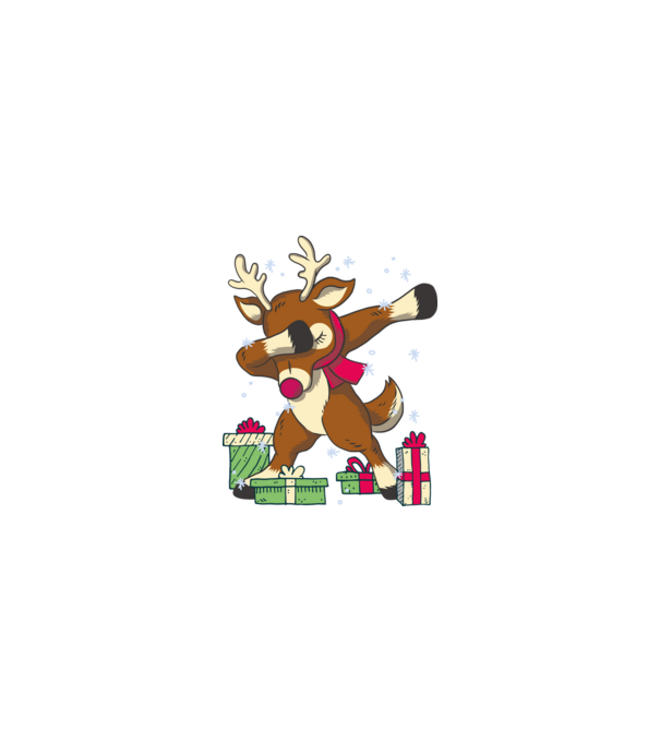 Rudolph DAB model nisipiu pe tricou