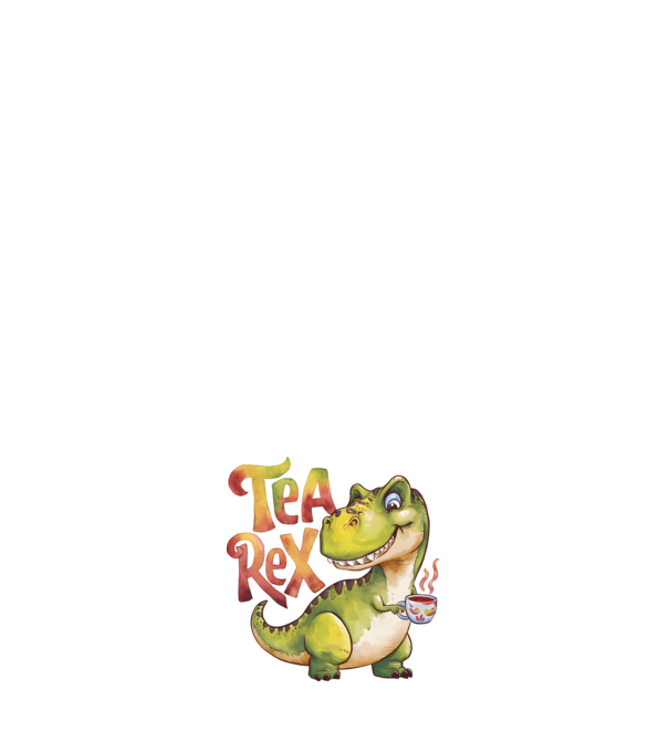 Tea Rex model roz deschis pe tricou