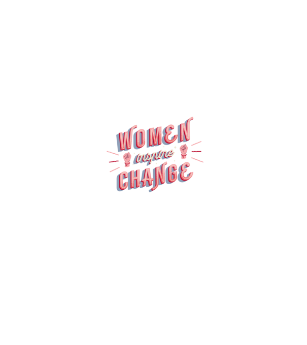 Women inspire change Ziua Femeii model roz deschis pe tricou