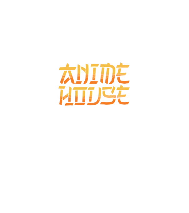 Anime House model negru pe tricou