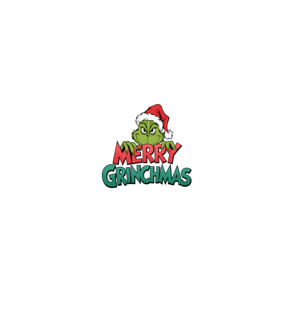 Merry Grinchmas model albastru jeanși pe tricou