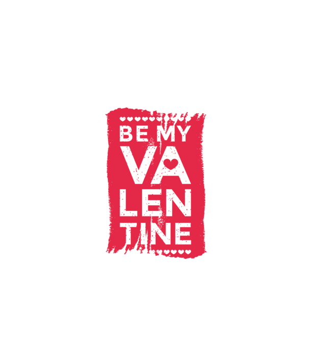 'Fii dragostea mea Tricou drăguț pentru Valentine''s Day' model albastru închis pe tricou
