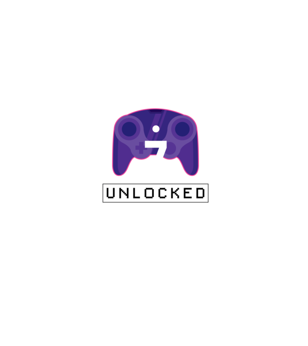 Level 7 Unlocked Gamer Birthday model albastru jeanși pe tricou