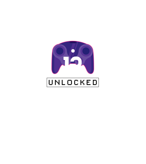 Level 12 Unlocked Gamer Birthday model gri pe tricou