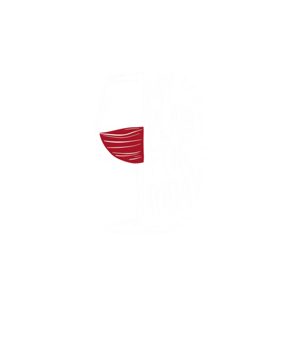 Wine Plans For Today Negru model turcoaz pe tricou