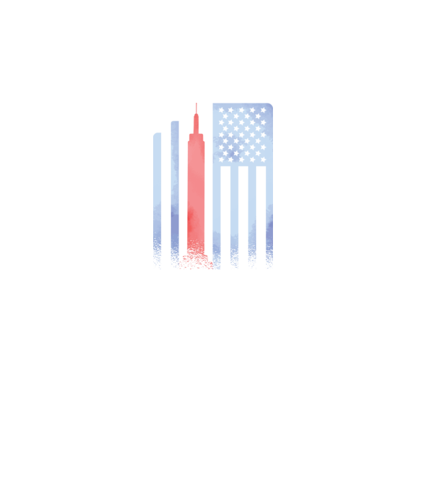 Usa Empire State Building model alb pe tricou