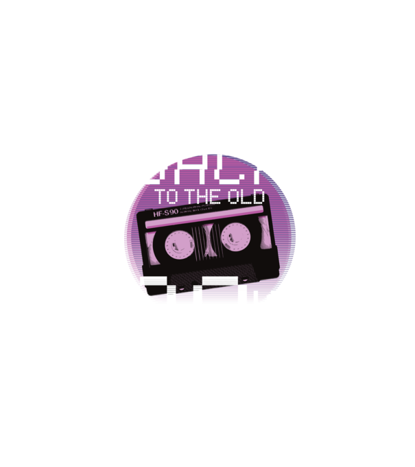 'Back to the 90s Înapoi în anii ''90' model negru pe tricou