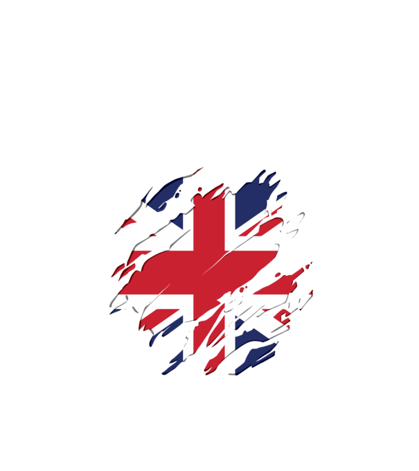 UK Steagul Regatului Unit model negru pe tricou