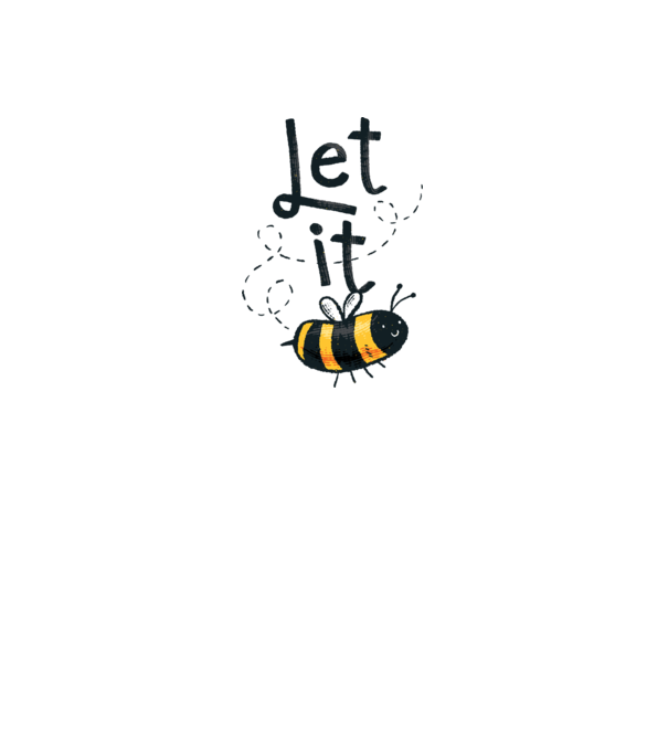 Let it bee - Apicultor model galben pe tricou