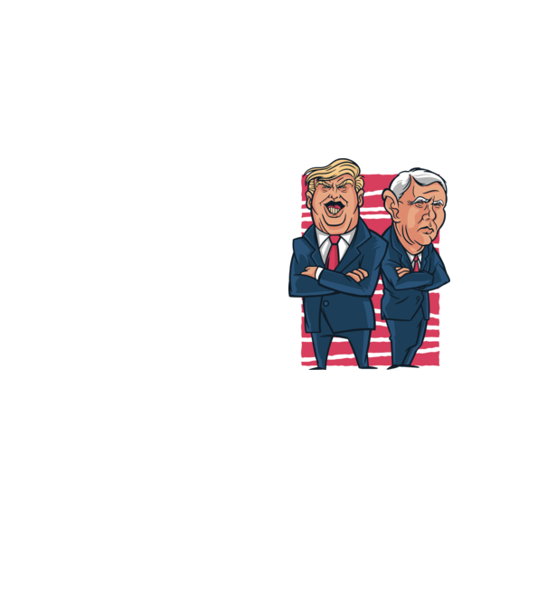 Trump Pence USA model galben neon pe tricou