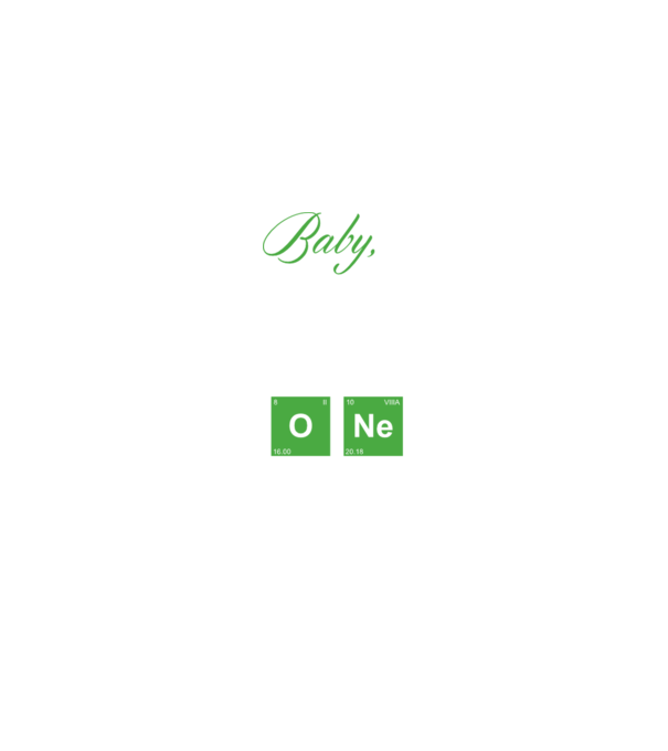 Baby you are the one model negru pe tricou