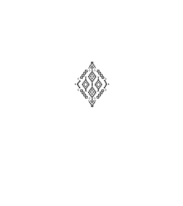 Berbere Symbol model alb/roșu pe tricou