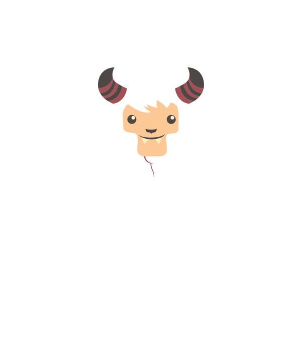 Goat Halloween model gri închis pe tricou