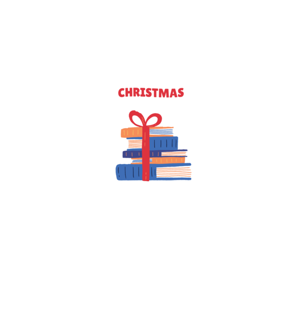 All I want for Christmas is Books tricou cu cărți model negru pe tricou