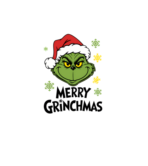 Merry Grinchmas Alb model alb pe tricou