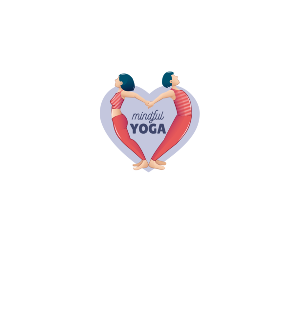 Dragoste Yoga - tricou Yoga model albastru închis pe tricou