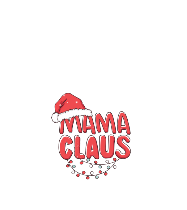 Mama Claus model nisipiu pe tricou