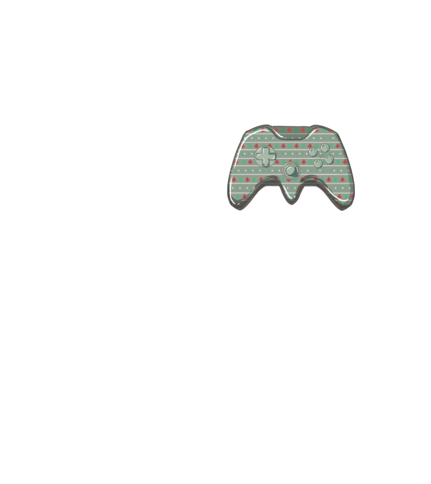 Controler Gamer Crăciun model galben neon pe tricou