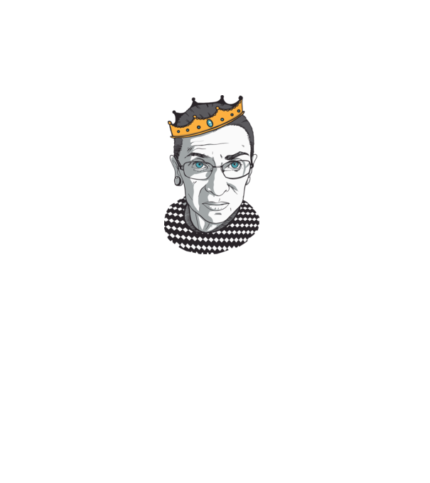 Ruth Bader Ginsburg model roz pe tricou