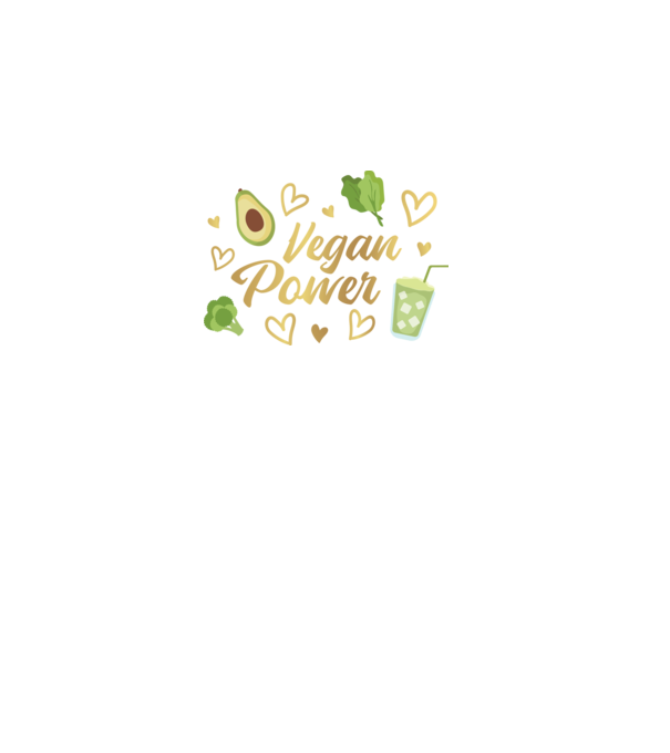 Vegan Power tricou vegan model verde pe tricou