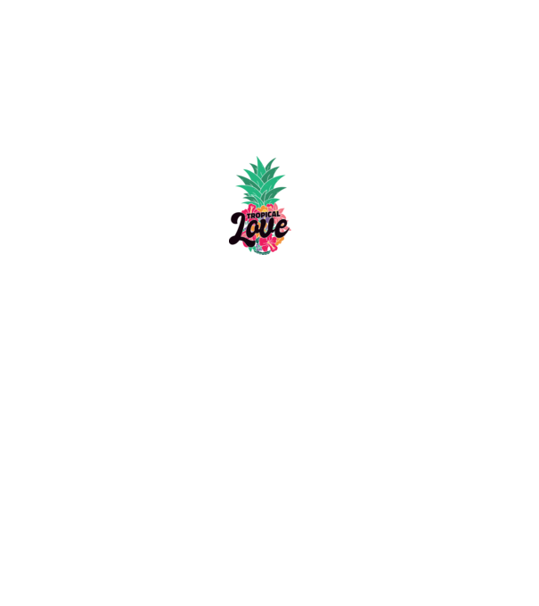 Ananas Tropical Love model roz deschis pe tricou