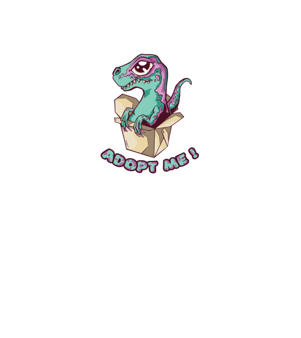 Raptor drăguț model gri pe tricou