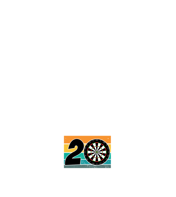 'I''m not 20 I''m double 10 darts birthday' model negru pe tricou