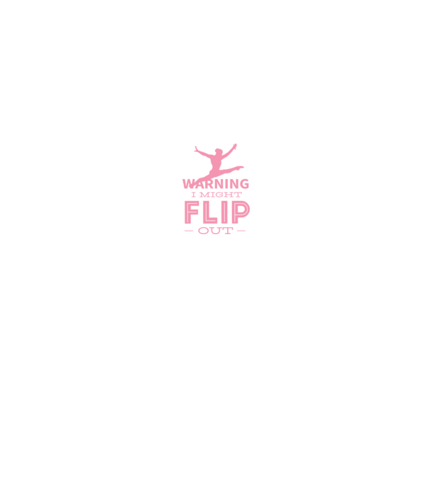 Gimnast model negru pe tricou