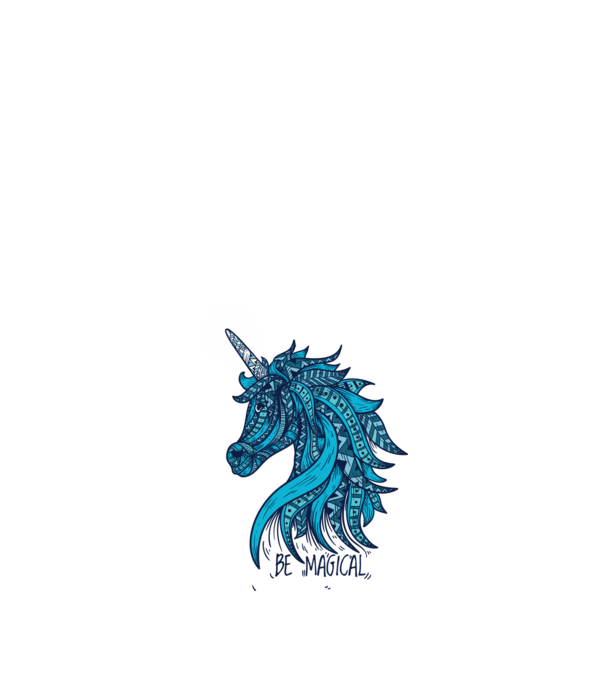 Unicorn magic model nisipiu pe tricou
