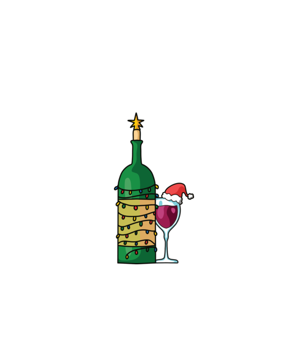 Vin de Crăciun model verde de măr pe tricou