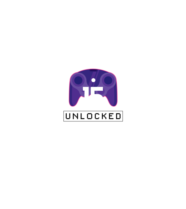 Level 15 Unlocked Gamer Birthday model negru pe tricou