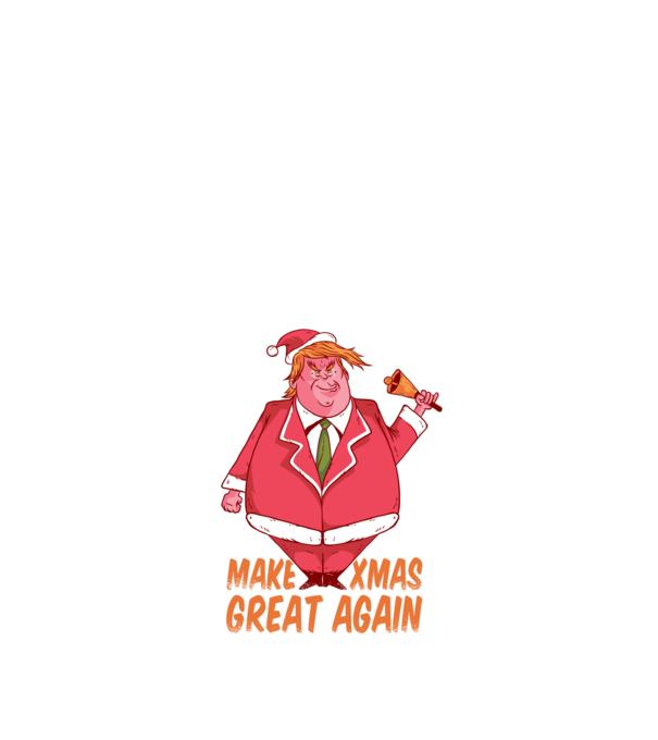 Make Xmas Great again Trump tricou amuzant Crăciun model albastru închis pe tricou