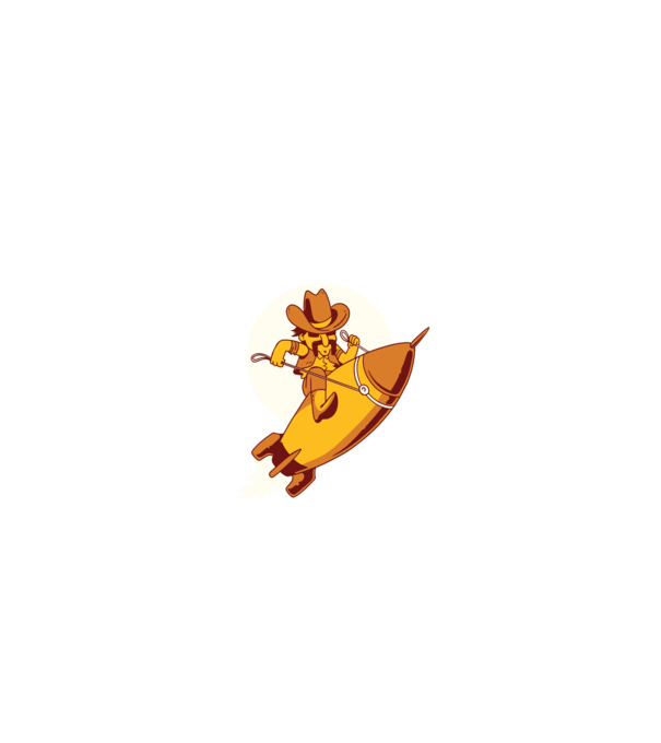 Ride it to the moon Bitcoin model negru pe tricou