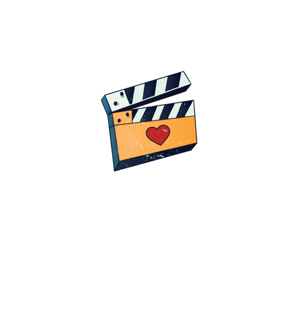 Cinema Film model roz pe tricou