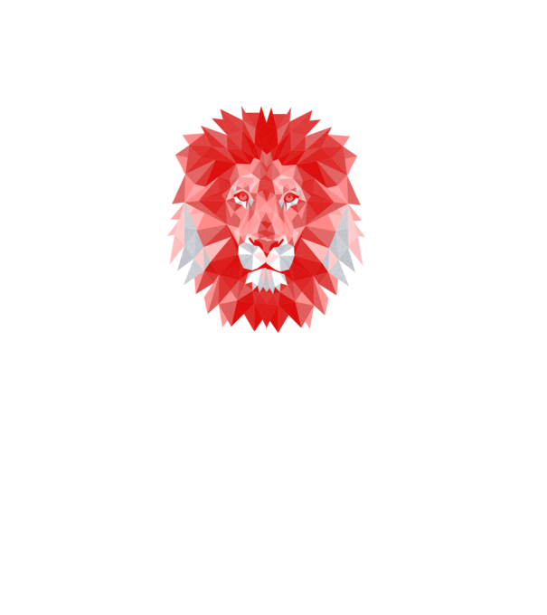 Red Lion model negru pe tricou
