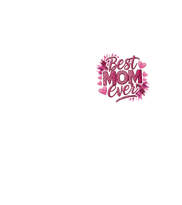 Best Mom Ever model galben neon pe tricou