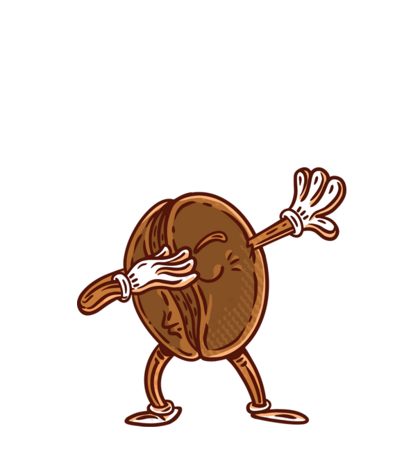 Cafea DAB model verde de măr pe tricou