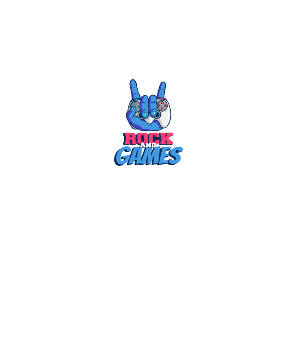 Rock And Games model gri pe tricou