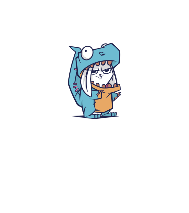 Costum de dinozaur model gri pe tricou