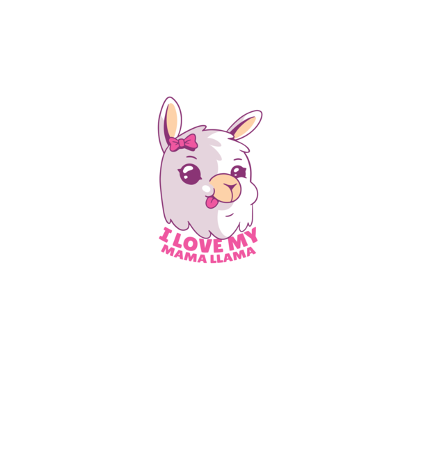 I Love My Papa Llama tricou drăguț cu lamă pentru bunica model albastru închis pe tricou