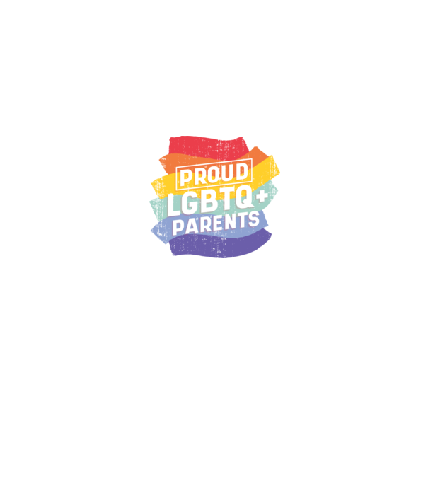 Părinți mândri LGBTQ model negru pe tricou