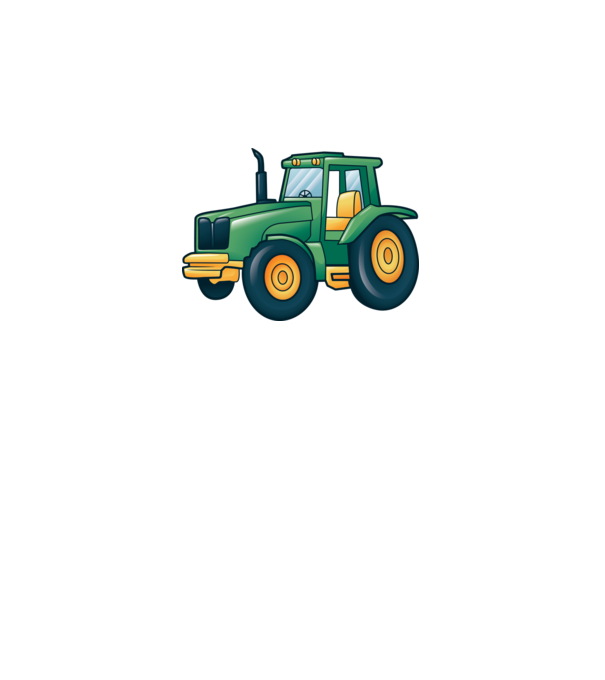 Desen Tractor model dusty pink pe tricou