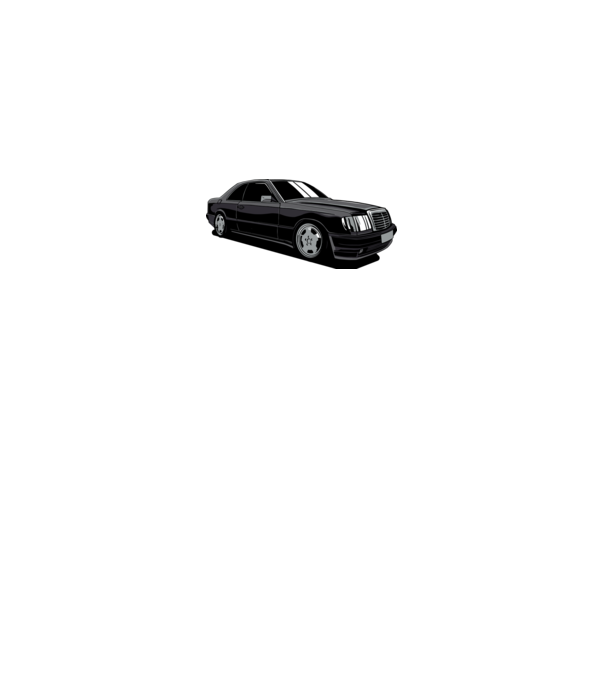 Mercedes model gri pe tricou