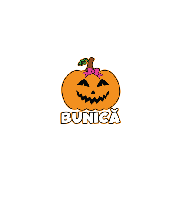 bunică model negru pe tricou