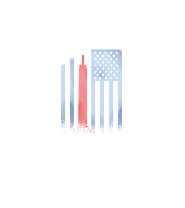 Usa Empire State Building model alb pe tricou