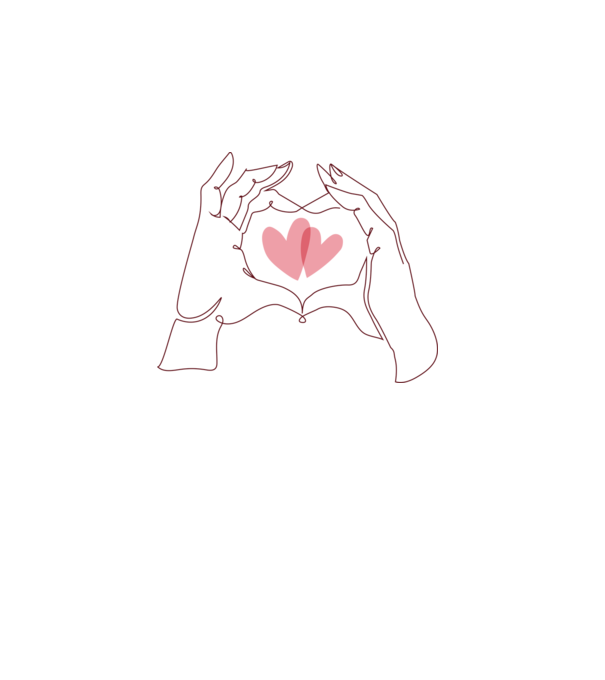 Dragoste Valentine inimă model alb pe tricou