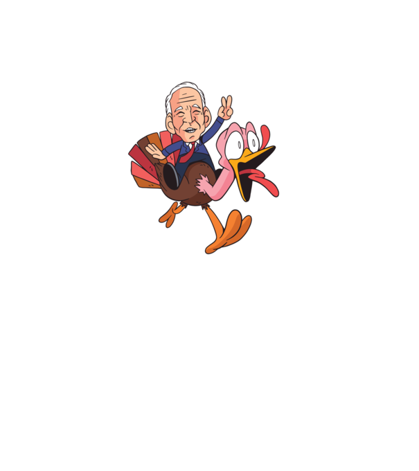Biden Thanksgiving model negru pe tricou